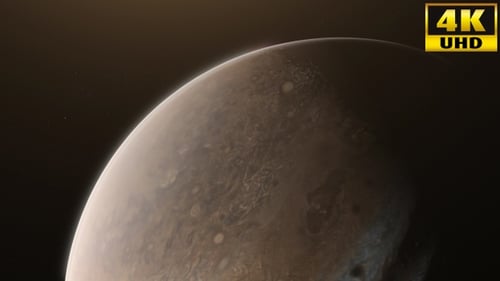 Realistic 3D Planet Rotation in Deep Space