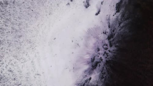 Texture de peinture liquide abstraite