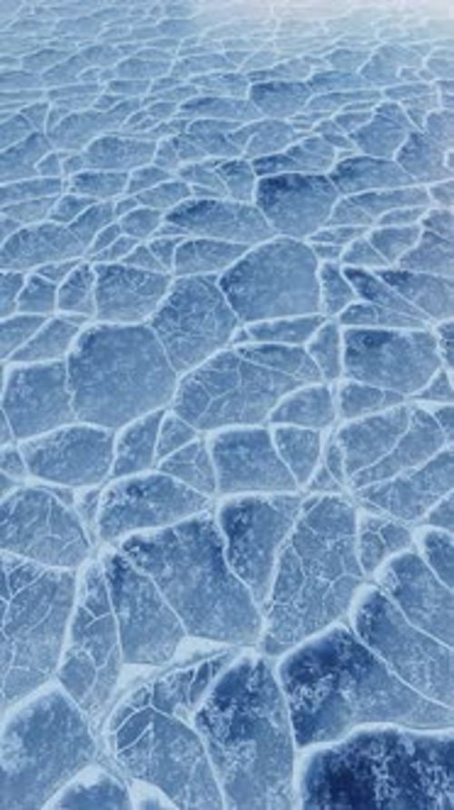 Bucle hacia adelante en el suelo de hielo