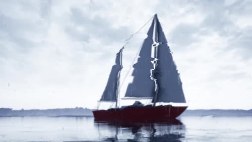 Underwater And Sailboat