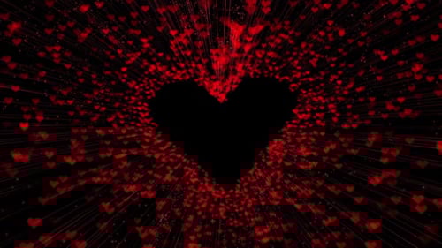 Valentines Hearts Loop