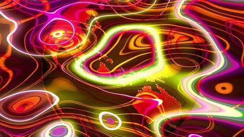 Globe News Spinning Rotate Planet Abstract Texture Colorful Twisted Data Background