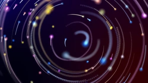 whirlpool Particles abstract background color design