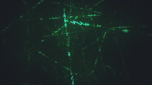 Grungy Futuristische Matrix-Programmiercodes im Cyberpunk-Stil 02