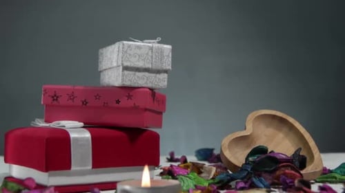 Romantic Gifts and Candlelight Celebration