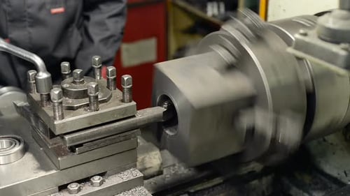 Metal Lathe Machines Cylindrical Material