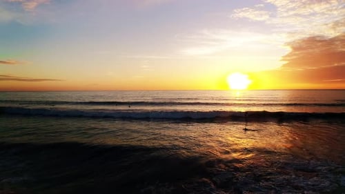 Epic Sunset Aerial