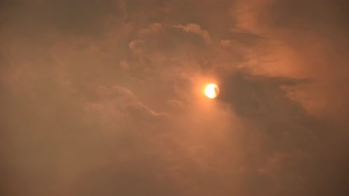 Wolken Sonne