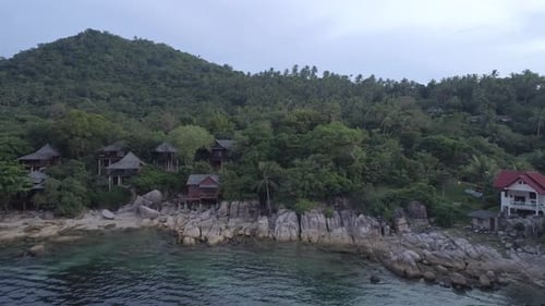 Flying Near Coastline