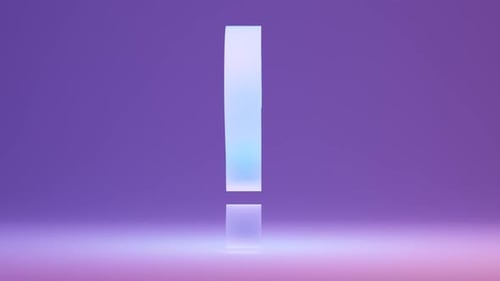 3d render illustration digital symbol question mark rotates on pink background