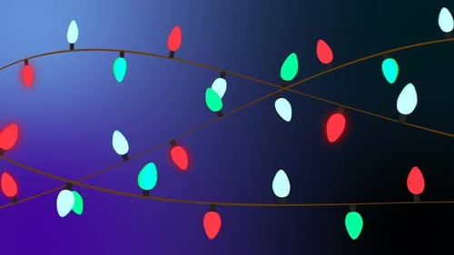 Illustration of christmas greeting with merry christmas message