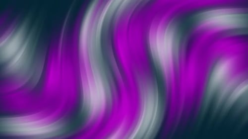 Abstract Fluid Swirling Purple and White Lines Motion Background Loop