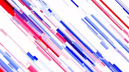 Dynamic Colorful Abstract Geometric Lines Background Animation