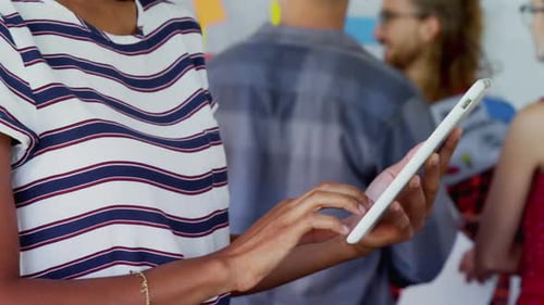 Creative Team Brainstorming Ideas in Modern Workplace