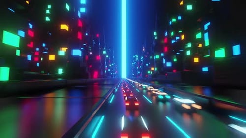 Circulation Neon City