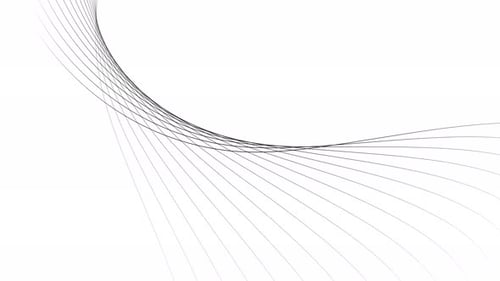 Elegant Abstract Flowing Lines Background Animation