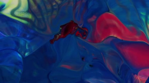 Abstract Organic Cosmic Colorful Texture Background