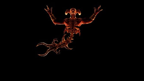 The Hell Creature VJ Loop