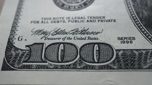 100 Dollar Cash Stop Motion