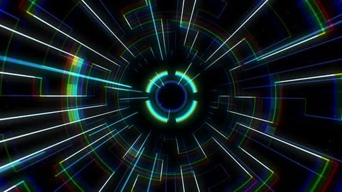 Digitaler Tunnel Hd