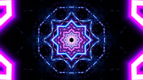 VJ Abstract Tunnel 4K