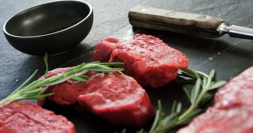 Fresh Beef Tenderloin with Rosemary and Pepper