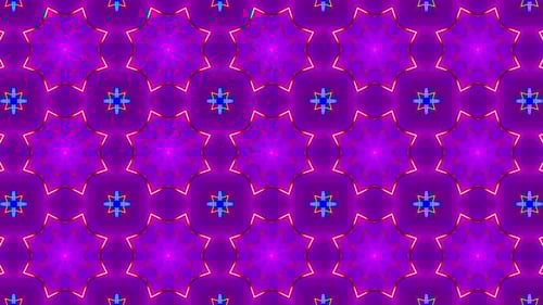 4K Psychedelic Mandala Loop | Abstract Geometry Trippy VJ Motion Background