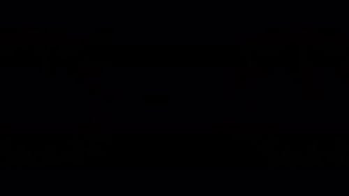 Single Line of Colorful Disco Lights Loop