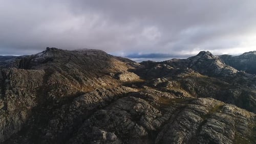 Dramatic Mountain Landscape
