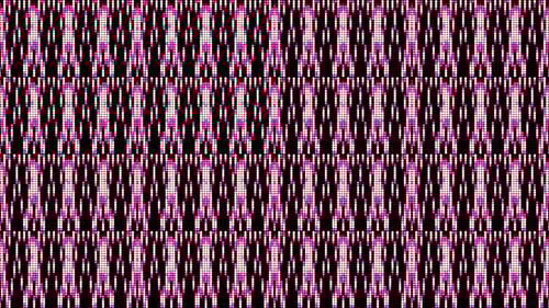 Dynamic Abstract Geometric Dot Pattern Looping Background