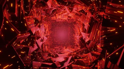 Abstract Scifi Events Tunnel