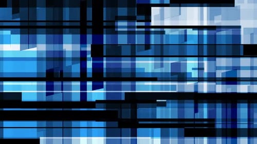 Blauer Hintergrund Technologie Animation