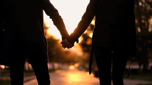 Couple Holding Hands