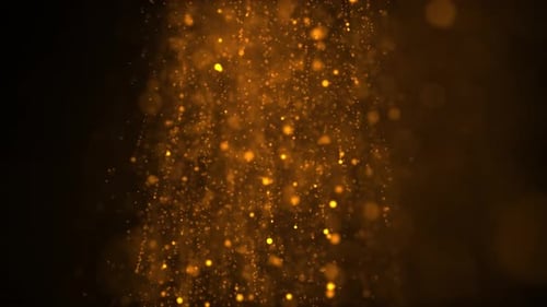 Goldpartikel-Hintergrund