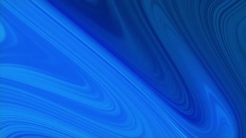 Dynamic Blue Abstract Liquid Flowing Background Loop