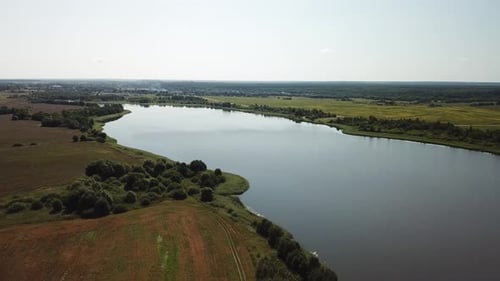Schöne Landschaft Von Lake Buevsky 07