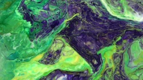 Psychedelic Cosmos Galaxy Paint Texture Background