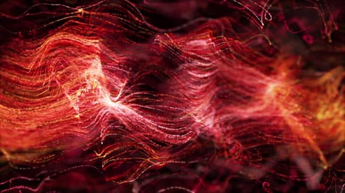 Coloreful Fluid Neon Background Loop