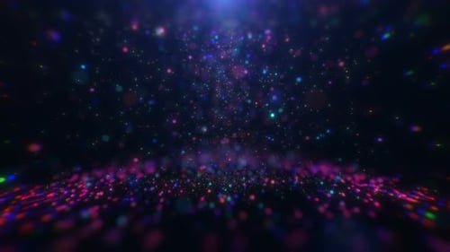 Fallende Glitzerpartikel 04