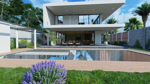 Villa moderna 2k