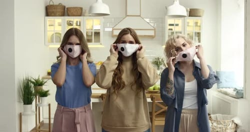 Putting Protecting Mask On to Stop the Pandemic