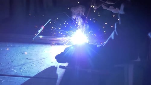 Welding In A Workshop