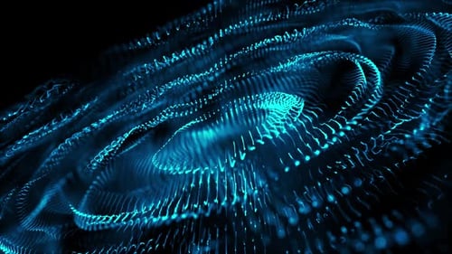 Abstract Circle Particles HD