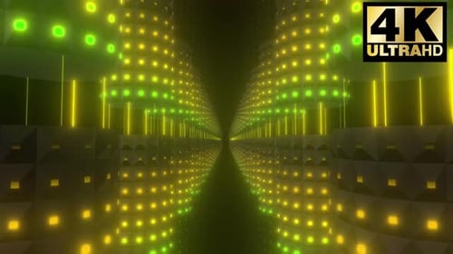 Cylinder Led Tunnel Loop Pack 4k