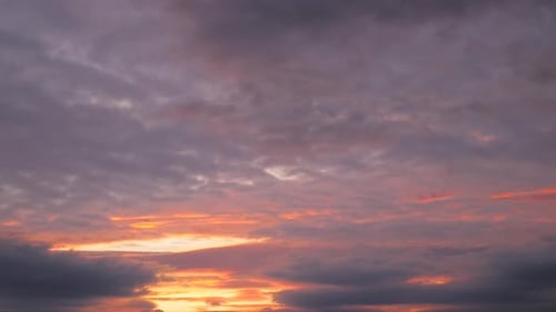 Sonnenaufgang Wolken Zeitraffer Bewegung