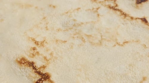 Close Up of a Fresh Pancake