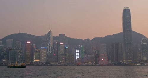 Hong Kong sunset
