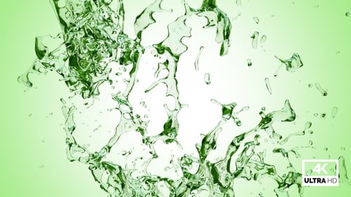 Green Water Splash V3