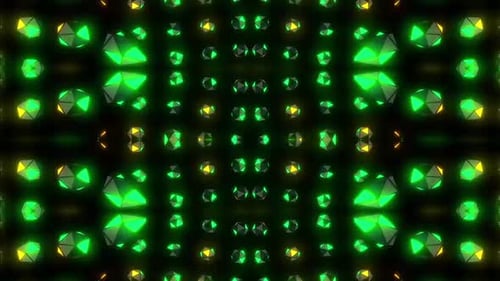 Dynamic Geometric Tunnel Abstract Looping Background