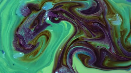 Diffusion abstrakter Farben